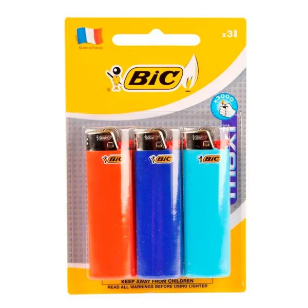 BIC LIGHTER 3PK J26