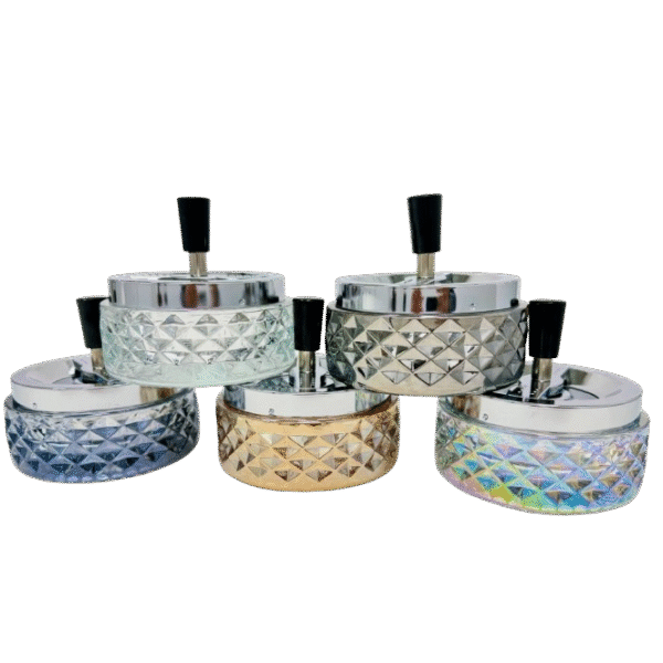 GLASS ASHTRAYS
