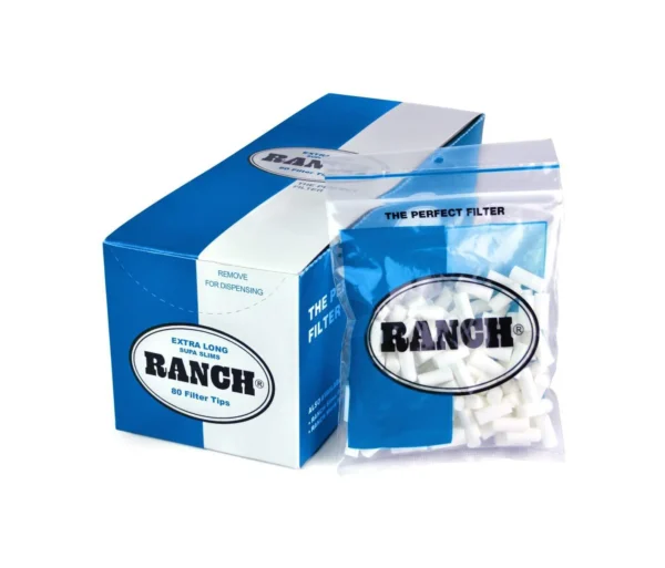 RANCH EXTRA LONG SUPER SLIM FILTERS (BLUE)