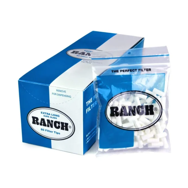 RANCH EXTRA LONG SUPER SLIM FILTERS (BLUE)