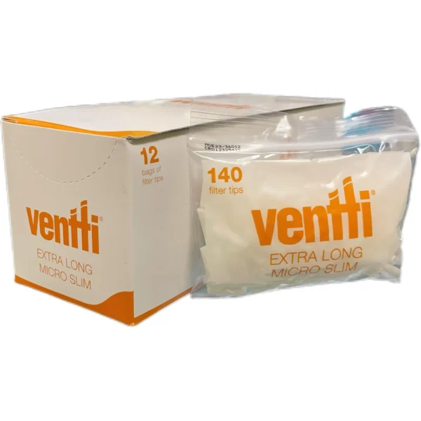 VENTTI FILTERS LONG MICRO SLIM (WHITE)