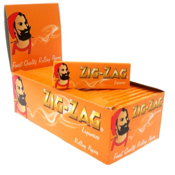 ZIG ZAG PAPER ORANGE