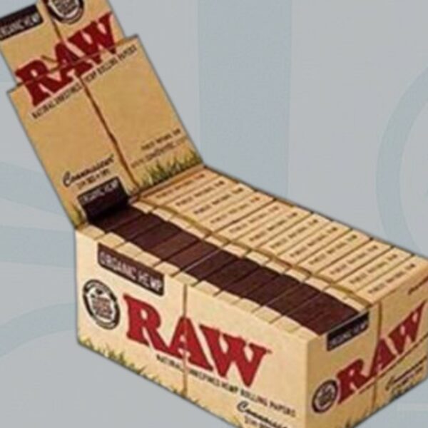 RAW  1 1/4 WITH TIP ORGANIC