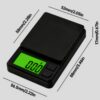 SCALE WITH BALCKLIGHT LCD 0.1G TO 1000G