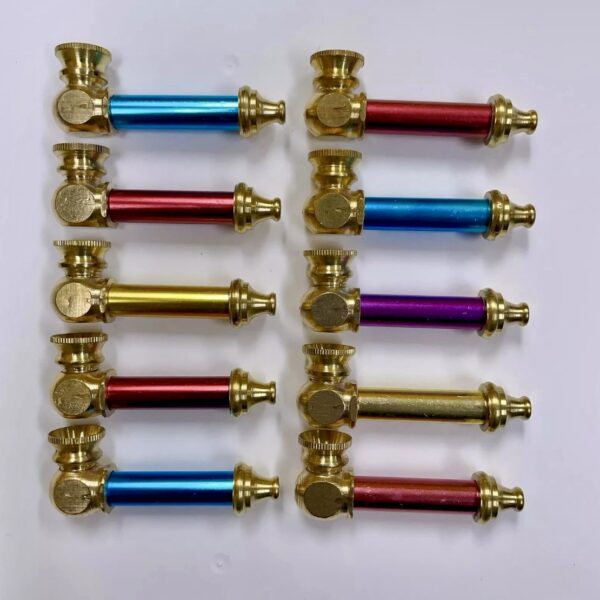 METAL PIPES SMALL ON TRAY