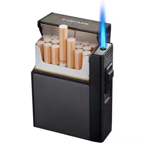 AUTO CASE WITH JET LIGHTER