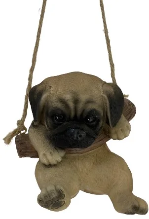 SWINGING PUG PUP