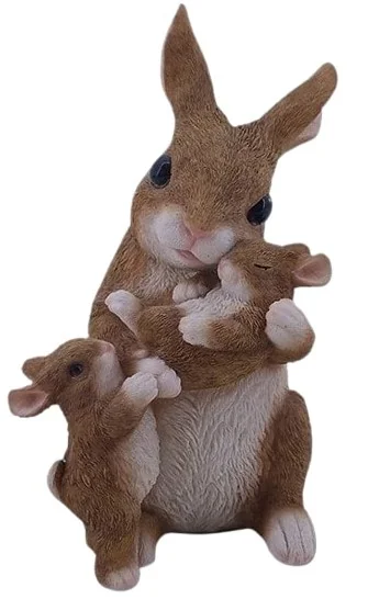 MAMA RABBIT WITH BABIES