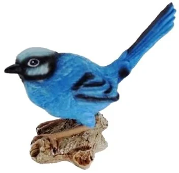 BLUE WREN (LEFT AND RIGHT)