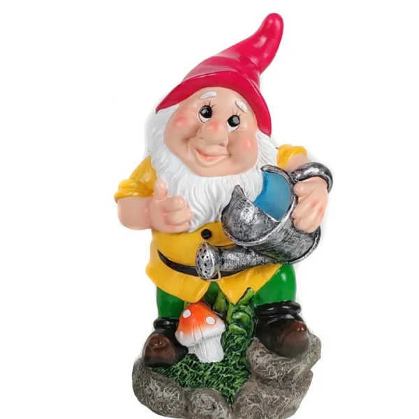 GNOME WITH WATERING CAN