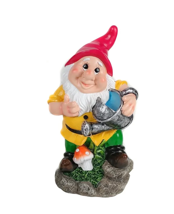 GNOME WITH WATERING CAN