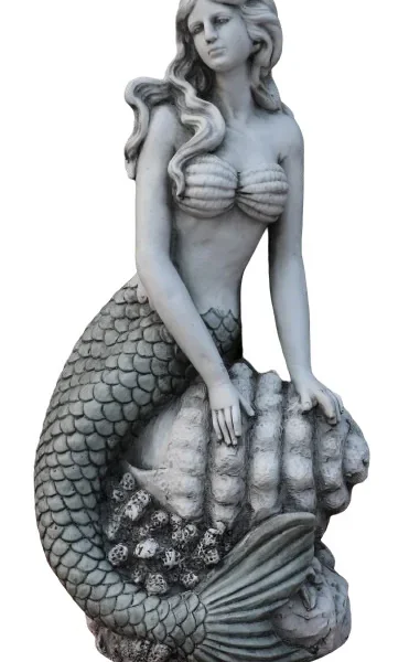 MERMAID ON CONCH SHELL