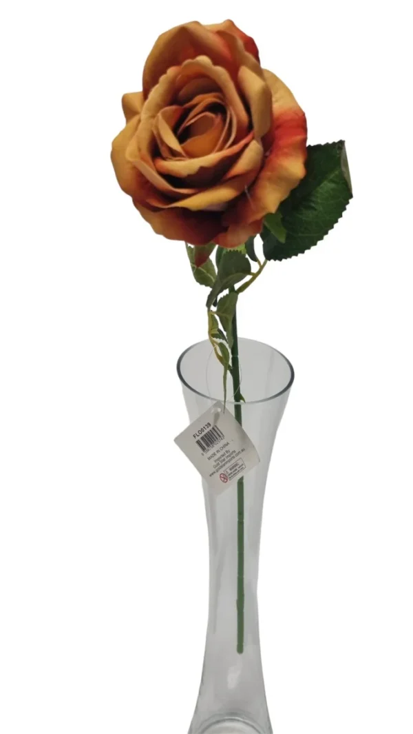 GOLDEN DIAMOND VELVET SINGLE STEM ROSE