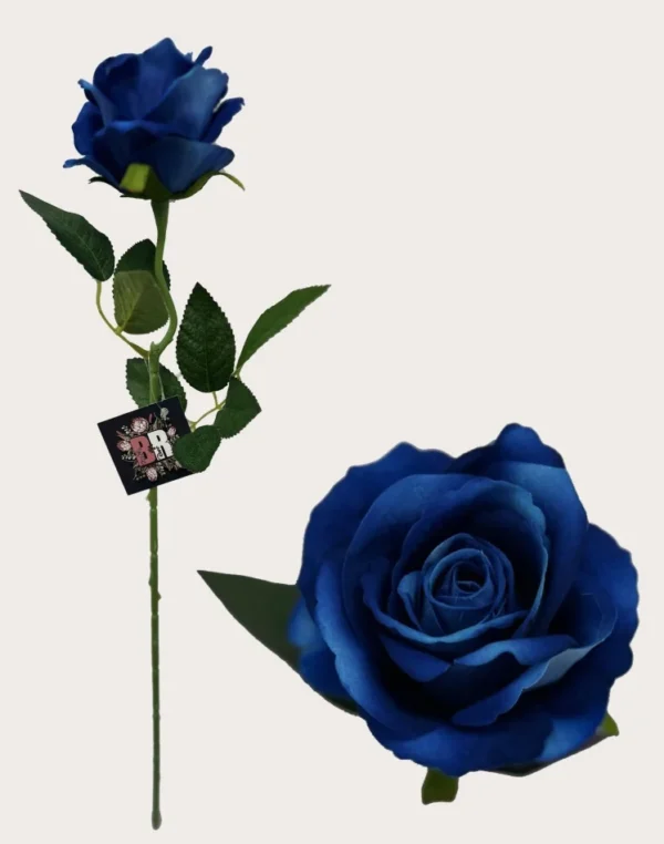 BLUE DIAMOND VELVET SINGLE STEM ROSE