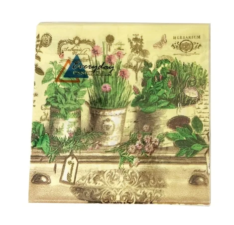 POTTED PLANTS NAPKINS