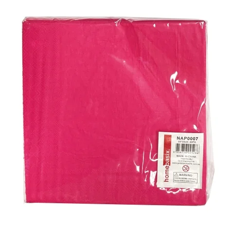 DARK PINK 40 PACK NAPKINS
