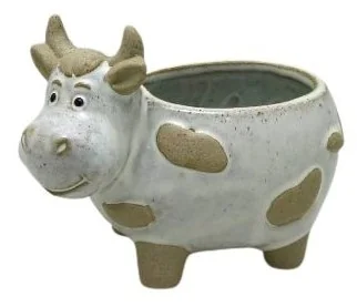CHARLIE THE COW POT