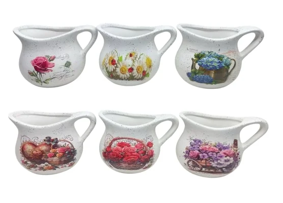CERAMIC JUGS - SET OF 6