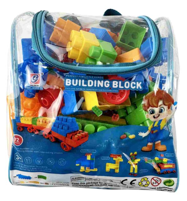 BUILDING BLOCKS 72PCS