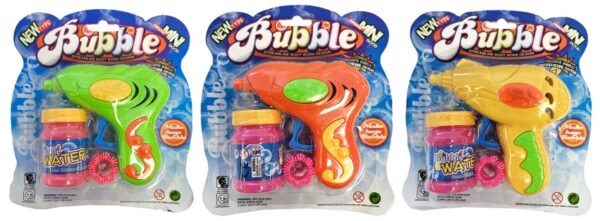 BUBBLE PISTOL 3PCS SET (WITH BUBBLES)