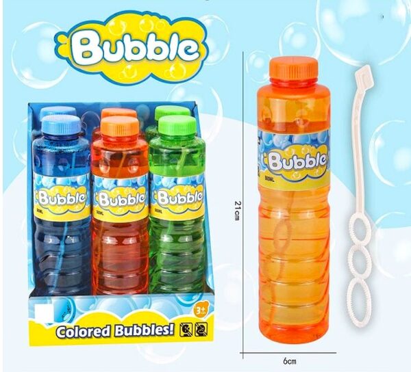 500ML BUBBLES 6PCS/ASSORTED