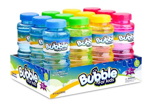 240ML BUBBLES 12PCS/ASSORTED