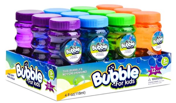 120ML BUBBLES 12PCS/ASSORTED