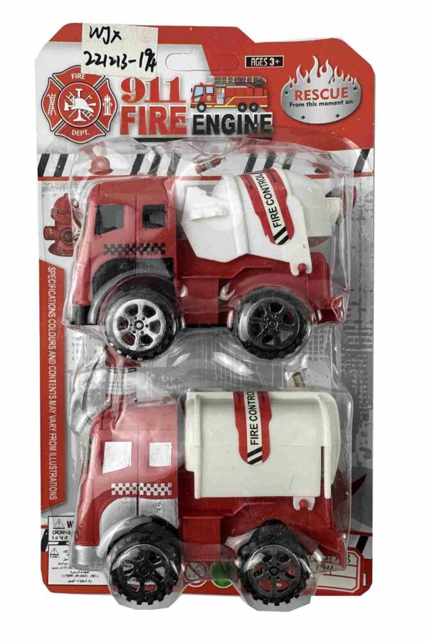 FIRE TRUCKS 2 SET