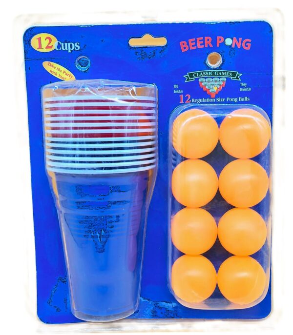 BEER PONG SET 24PC SET