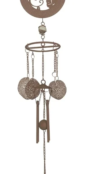 GECKO WINDCHIME - RUST
