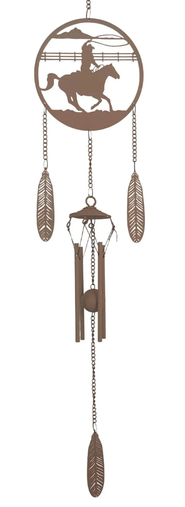 RODEO WINDCHIME - RUST