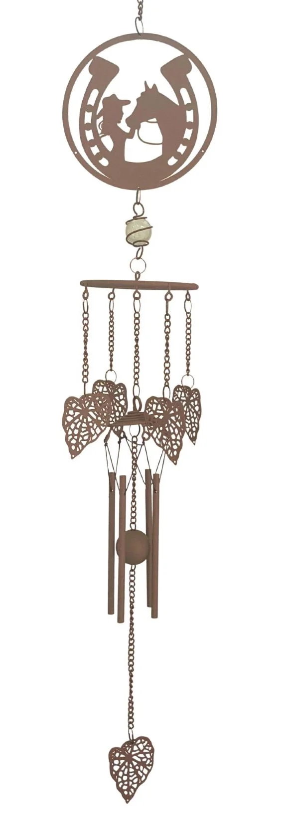 HORSESHOE WINDCHIME - RUST