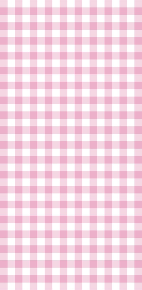 FSC MIX TABLECOVER GINGHAM PINK
