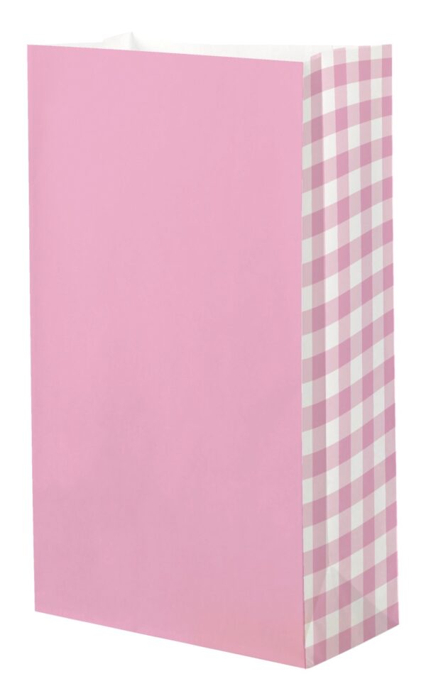 FSC MIX PAPER BAG 8PK PINK