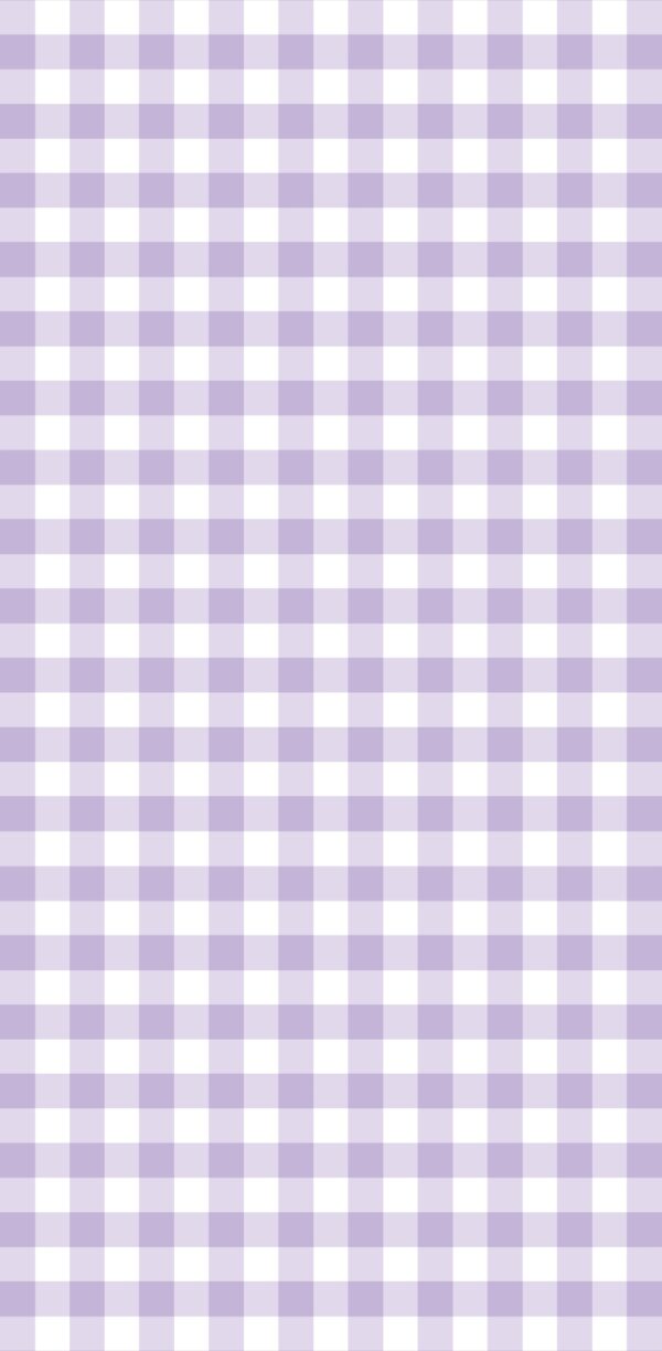 FSC MIX TABLECOVER GINGHAM LILAC