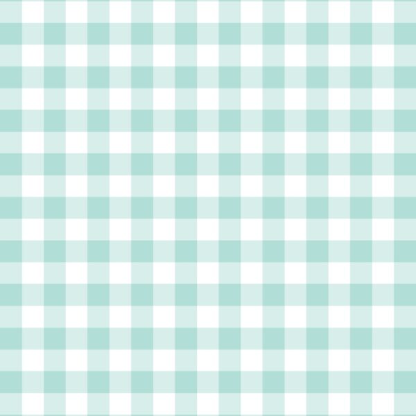 E10775-4.jpg FSC MIX TABLECOVER GINGHAM TEAL