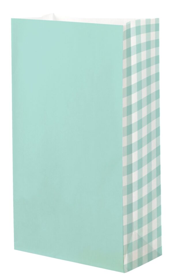 FSC MIX PAPER BAG 8PK TEAL