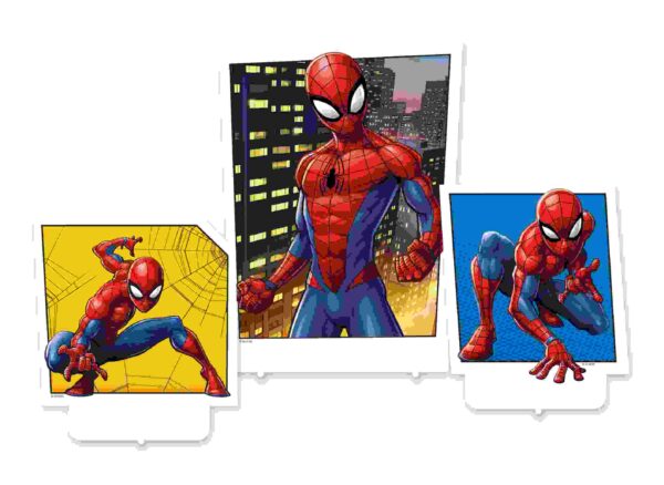 FSC Mixed Source TABLE Decoration 3 Pack SPIDERMAN