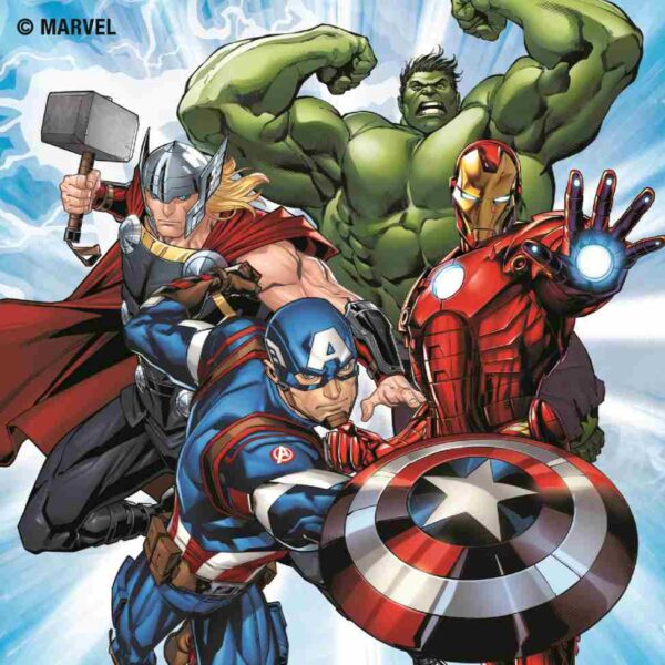 E11112-Z FSC MIX NAPKIN 20PK AVENGERS PRD FSC Mixed Source Napkin 20 Pack AVENGERS