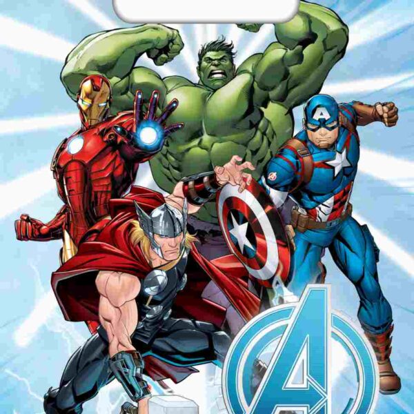 E11113.jpg PARTY BAG 8 Pack AVENGERS