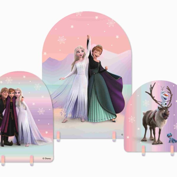 E11121.jpg FSC Mixed Source TABLE Decoration 3 Pack FROZEN