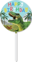 E11219-1.jpg CAKE TOPPER ACRYLIC 1PK DINOSAUR