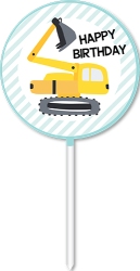 E11230-1.jpg CAKE TOPPER ACRYLIC 1PK CONSTRUCTION