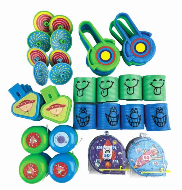 FAVOUR MEGA 48PK ASSORTED BLUE