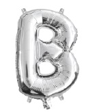 FOIL BALLOON 35CM SILVER B