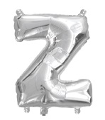 E2807.jpg FOIL BALLOON 35CM SILVER Z