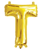 E2809.jpg FOIL BALLOON 35CM GOLD T