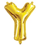 E2844.jpg FOIL BALLOON 35CM GOLD Y
