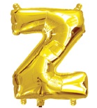 E2852.jpg FOIL BALLOON 35CM GOLD Z
