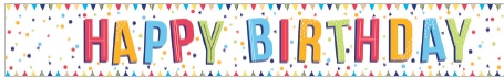 E3150.jpg BANNER HAPPY BIRTHDAY WHITE